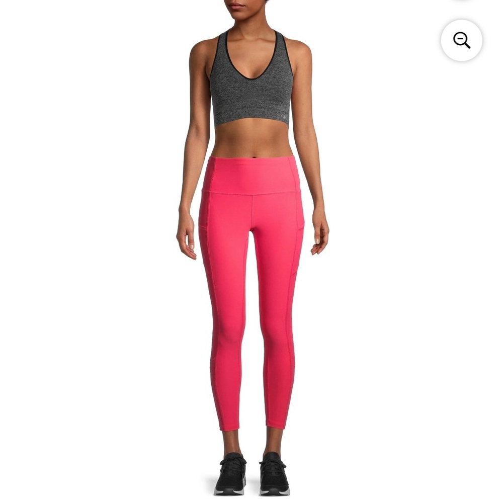 Layer 8 Women's Active 7/8 Pieced Leggings with Pockets
